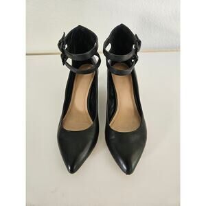 Pour La Victoire Vero Cuoio Leather Gladiator Strap Kitten Heels, Size 6